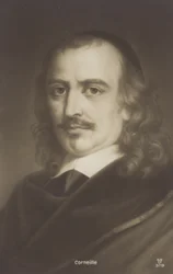 Pierre Corneille (1606-1684), dramaturgo francés (litografía)