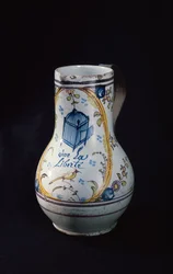 Jarra con la inscripción Vive la Liberté, 1789