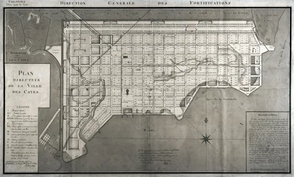 Plan Director de la Ciudad de Cayes, 1789