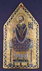 Placa con Imagen de San Benito