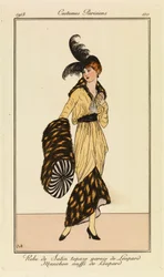 Lámina 110 de "Costumes Parisiens
