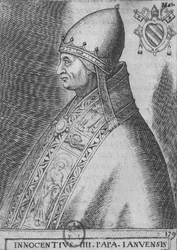 Papa Inocencio III (grabado)