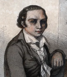 Retrato de André Marie Chénier (1762-1794), poeta francés.