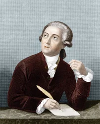 Retrato de Antoine Laurent Lavoisier (1743 -1794) químico francés.