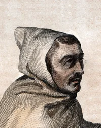 Retrato de Armand Jean le Bouthillier de Rancé (1626-1700), abad francés y fundador de los Cistercienses Trapenses.