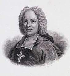 Retrato de Belsunce de Castelmoron, prelado francés (1670 - 1755)