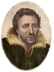Retrato de Ben Jonson (1572-1637), autor y dramaturgo inglés