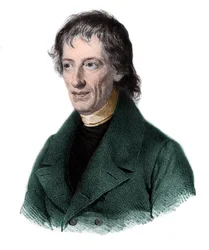 Retrato de Bernhard Placidus Johann Nepomuk Bolzano (1781-1848), matemático, lógico, filósofo y teólogo bohemio