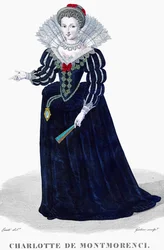 Retrato de Charlotte de Montmorenci