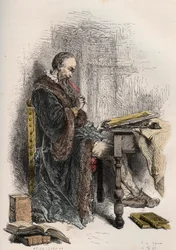 Retrato de Clement des Marets dit Marot