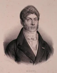 Retrato de Etienne-Nicolas Mehul (1763-1817)