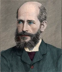 Retrato de Ferdinand James Anselm Freiherr von Rothschild (1839-1898), coleccionista de arte inglés, 1898