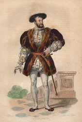 Retrato de Francisco I de Francia (1494-1537), Rey de Francia