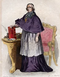 Retrato de Francois de Pons de Salignac de La Mothe Fenelon (1651-1715)