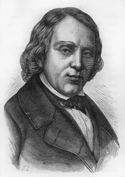 Retrato de François Vincent Raspail (1794-1878), biólogo, químico y político francés