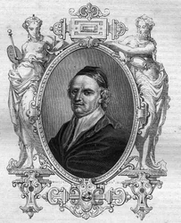 Retrato de Gaspard Contarini (1483-1542) Cardenal y Legado del Papa Pablo III en la Dieta de Ratisbona. Grabado en “Historia de los Papas (...) Crímenes de los Reyes y Emperadores a través de los siglos” por Maurice Lachatre