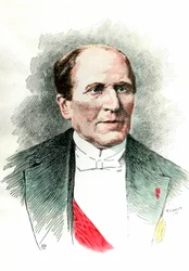 Retrato de Georges Eugene Haussmann, llamado Barón Haussmann