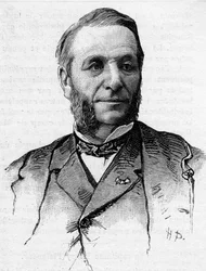 Retrato de Georges Guiffrey (1827-1887), Senador de los Altos Alpes entre 1879-1887.