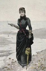 Retrato de Gyp (Sibylle Gabrielle Marie Antoinette Riquetti de Mirabeau, Condesa de Martel de Janville) (1849-1932), escritora francesa