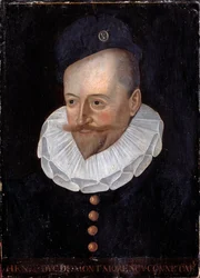 Retrato de Enrique I Duque de Montmorency, Condestable de Francia (1534-1614)