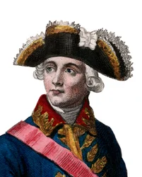 Retrato de Jacques Antoine Hippolyte, Conde de Guibert (1743-1790), general y escritor militar francés