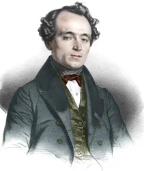 Retrato de Jean Baptiste André Dumas (1800-1884) químico francés.