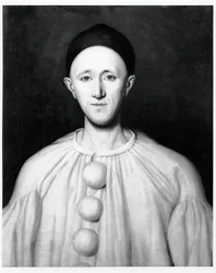 Retrato de Jean Charles Deburau (1829-73) como Pierrot