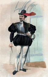 Retrato de Jean Leclerc, llamado Bussy Leclerc (f. 1635)