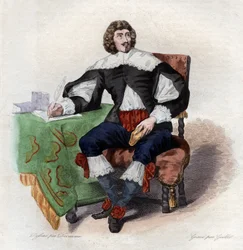 Retrato de Jean Louis Guez de Balzac (1597-1654)