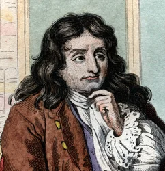 Retrato de Jean de La Fontaine (1621-1695), fabulista y poeta francés