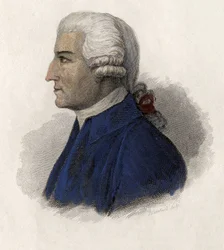 Retrato de John Howard (1727-1790), político inglés. en "Retratos de Hombres Útiles"
