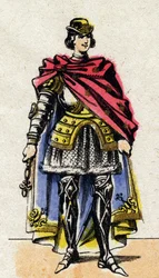 Retrato de Juan II el Bueno (1319-1364), Rey de Francia.