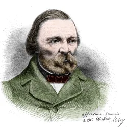 Retrato de Joseph Mery (1797-1866), poeta y dramaturgo francés