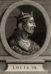 Retrato de Luis VII