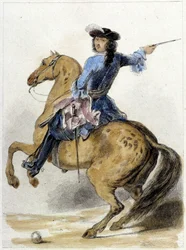 Retrato de Luis XIV (1638 - 1715), Rey de Francia