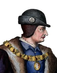Retrato de Luis XI de Francia (1423-1483)