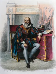 Retrato de Maximilien De Bethune, duque de Sully