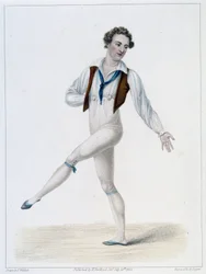 Retrato de Monsieur Le Blond en el Ballet del Campesino Asumido