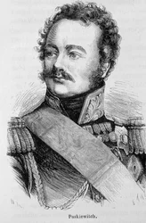 Retrato de Paskiewitch, Mariscal ruso (1782 - 1856) - en "L