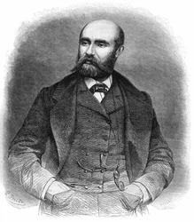 Retrato de Paul Henry Corintin Feval (Paul Feval padre)