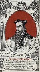 Retrato de Philibert Delorme, arquitecto francés
