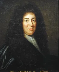 Retrato de Philippe Quinault (1635-88) 1670