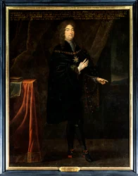 Retrato de Pierre Francois Maximilian IV de Bethune, Tercer Duque de Sully (1640-1694)