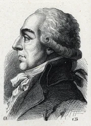 Retrato de Pierre Louis Roederer (1754-1835) abogado y político francés. Grabado de 1889. Colección privada
