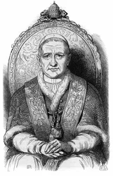 Retrato del Papa Gregorio XVI (Bartolomeo Alberto Cappellari)