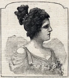Retrato de la Princesa Caraman-Chimay (Clara Ward - 1873 - 1916)