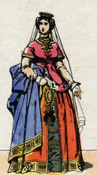 Retrato de la Reina Juana de Evreux (1307-1371).