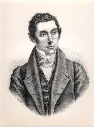 Retrato de René Caillié (1799-1838) (grabado)