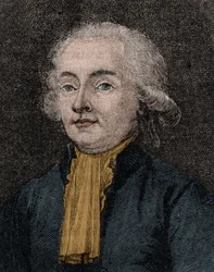 Retrato de René Guy el Sombrerero Político francés