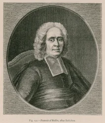 Retrato de Rollin, después de Balechou